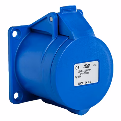 Prise Femelle Droite 32a 2p+t 220v – étanche Ip44 – Ide