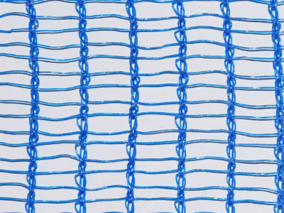 Filet échafaudage 50g/m² – Mailles rectangulaires – Pose rapide Bleu 2.57m x 50m