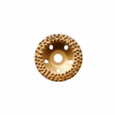 Plateau à poncer carbure de tungstène GOLD GRINDER D.125 mm x Al. 22,23 mm x Gr. 8 – Colle, vernis, PVC – Diamwood