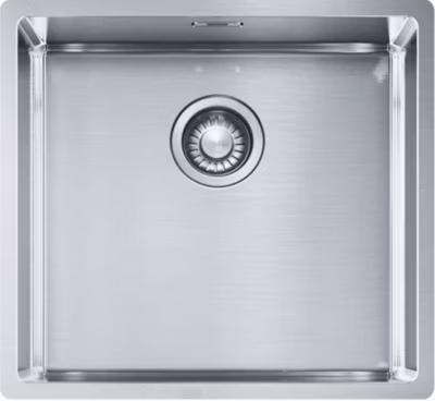 Evier Franke Box BXX110-45 – Inox Lisse – Vidage : Manuel
