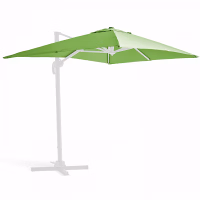 Toile pour parasol déporté 2x3m vert  Oviala