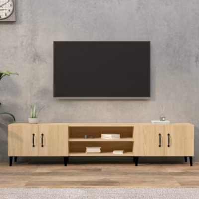Meubles TV-Banc TV-Meuble Télé chêne sonoma 180×31,5×40 cm bois d&rsquo;ingénierie vidaXL 220454
