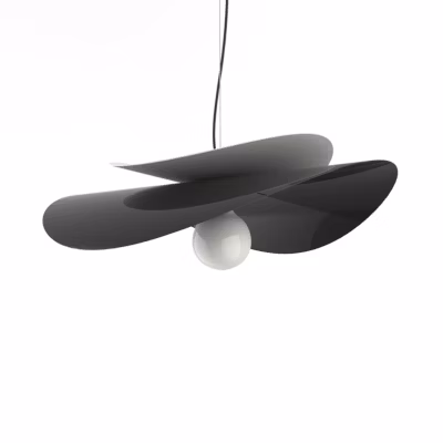 LUMICOM – REFLEX Suspension, 1X E27, max 42W, métal, noir/blanc, D.60cm