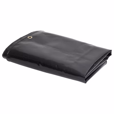 Bâche de protection 650 g m² 3×4 m Noir