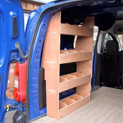 Meuble de Rangement en Contreplaqué pour Peugeot Partner II SWB