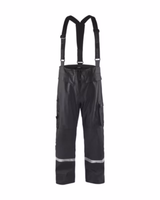 Pantalon de pluie HV Niveau 2 Noir – Blaklader 130220039900, imperméable et renforcé