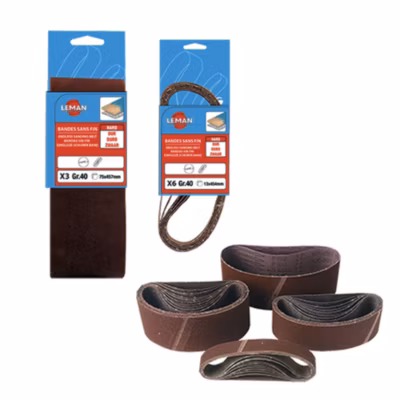 bande ponceuse portative 30×533 gr 60 – 30.533.060 – leman