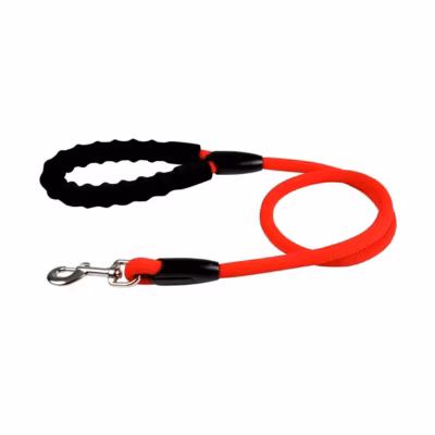 Laisse pour Chien « Corde » 120cm Rouge