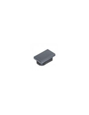 Bouchon rectangle pour tube 55X34 épaisseur tole du tube 1.5 à 4 nylon noir – 1 pièce