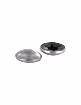 Rondelle de blocage avec capuchon ARANLOCK pour axe de diamètre 10 capuchon de 19 Tout Inox Inox A2 – 1 pièce