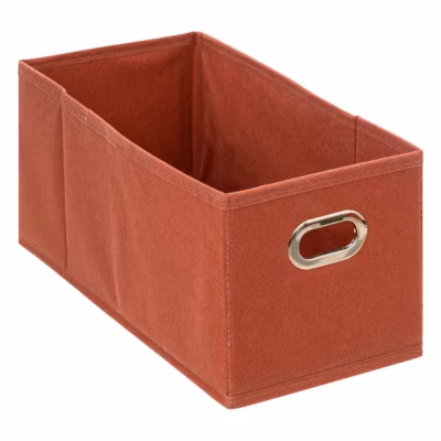 Panier tissu 15×31 cm Terre de sienne Mix N&rsquo; Modul – 5Five
