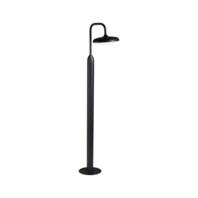 Borne lumineuse LED Nostro résistant à l&rsquo;eau de mer IP44 rond 1135 mm 3000K 10W 900lm 230V Anthracite Aluminium