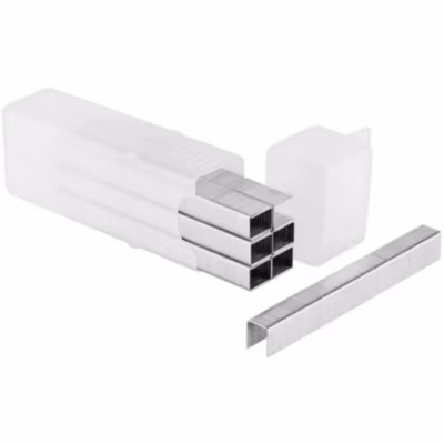 Stanley – Agrafes motif/style Type G Argenté (6 mm)