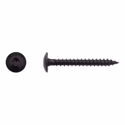 100 Vis Bois pour Penture Torx 7 x 60 mm – Zingué Noir – D-Work