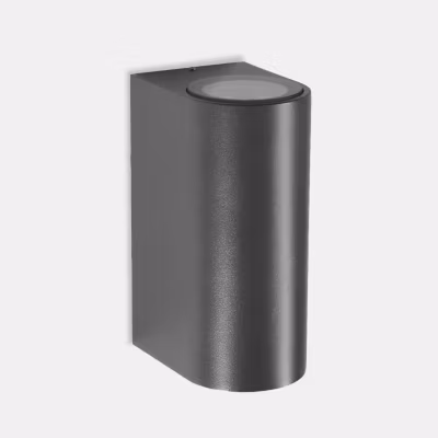APPLIQUE IP66 MAX DOUBLE EMISSION LED 13W BLANC CHAUD – 3 000 K ON-OFF GRIS URBA