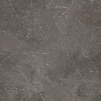 Sol PVC Textile – Aspect marbre anthracite – Rouleau de 3m x 13m