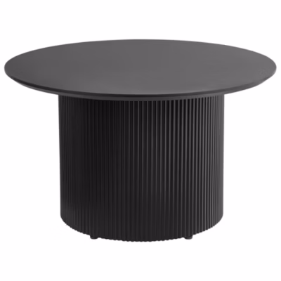 Table basse modern en noir LEONA