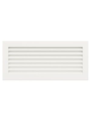 Grille d&rsquo;aération de cheminée blanc – Hide 17×37