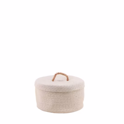 Panier rond avec couvercle 27x16cm