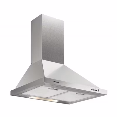 Hotte décorative murale BRANDT AD1006X L 60 cm – Acier inoxydable