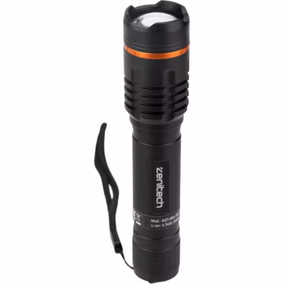 Lampe torche LED rechargeable – 150/350/700lm – Zenitech