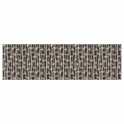 Brise vue imprimé zen BAMBUSA, H.1.5 x L.5 m, 100% occultant, Made in France par Scenolia + kit de fixation offert