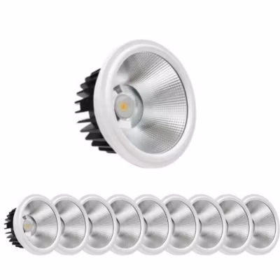 Ampoule LED AR111 20W COB Rond – Silumen – Blanc Neutre – Réflecteur – Spot