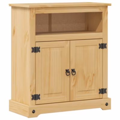 Armoire de salle de bain Corona 70x33x80 cm bois de pin massif vidaXL