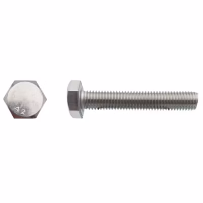 10 Vis Métaux Tête Hexagonale F/Total 27 x 120 mm – DIN 933 – Inox A2 – D-Work