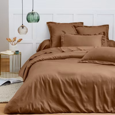Housse de couette 260 x 240 cm « Prémium » pour lit 2 places King Size – Prémium Taupe