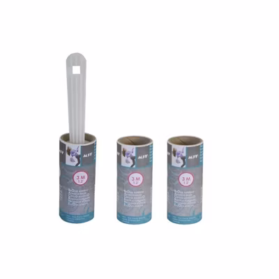 Brosse rouleau adhesive à  vêtement + 2 recharges 3M MSV