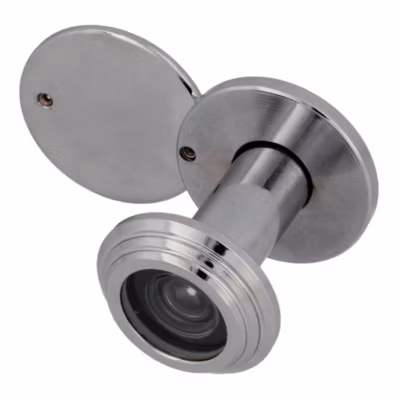AMIG – Judas optique anti-feu  30 UL – 14 35-55 mm – Acier – Chromé brillant