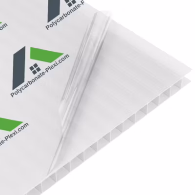 Plaque Polycarbonate Alvéolaire 10mm Opale 3500x1050mm